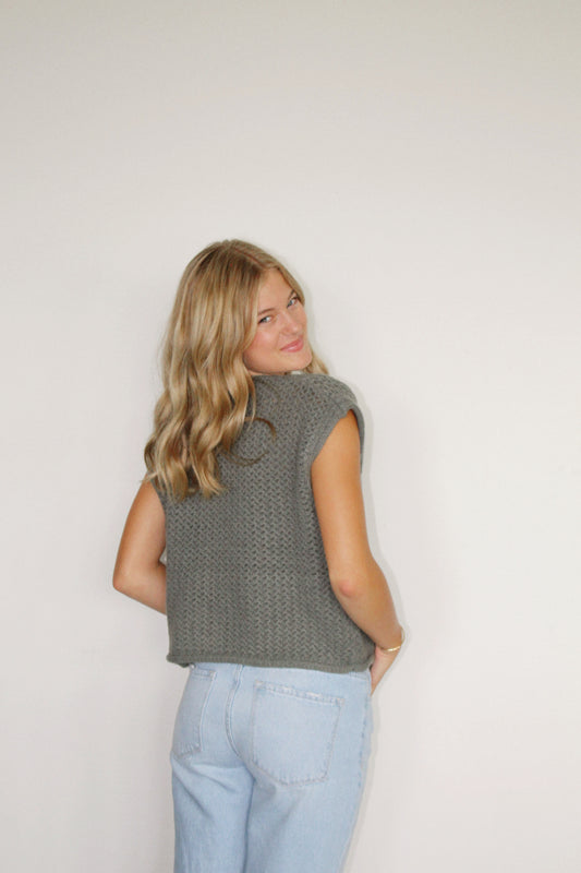 hudsyn button sweater vest