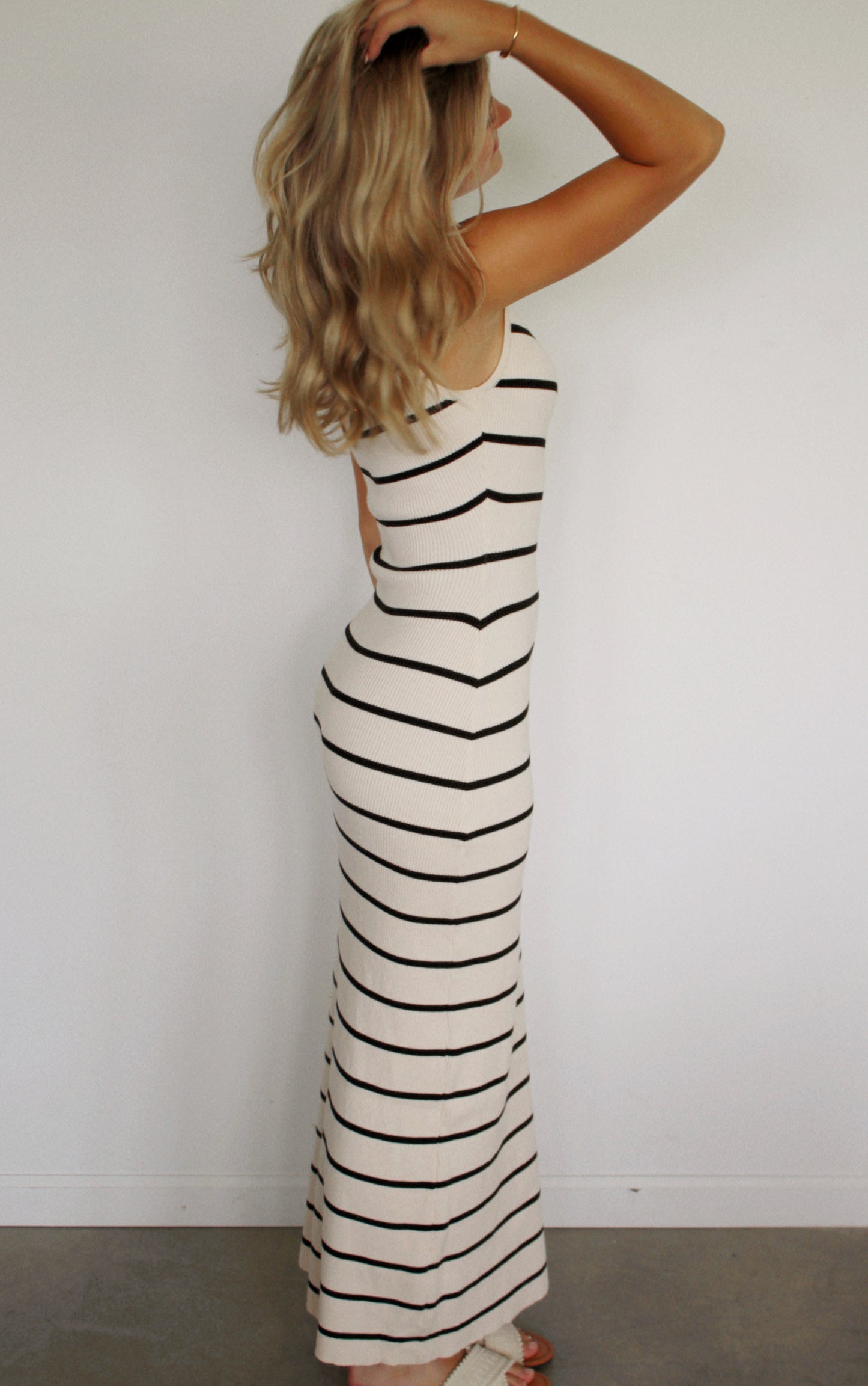sunday striped dress