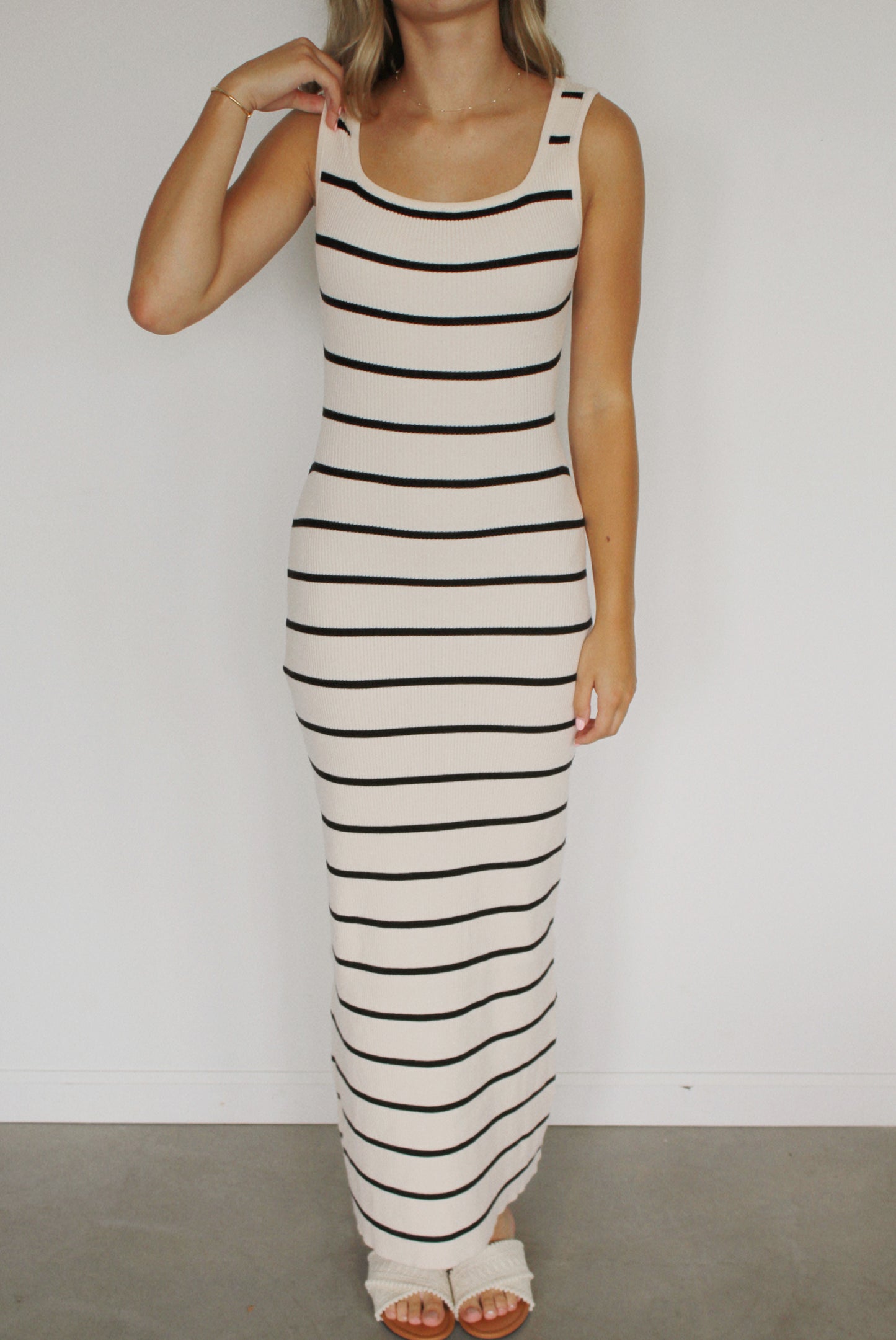 sunday striped dress